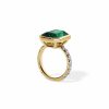 Rings SG Bridal | 6.62Ct Bezel Set Emerald Ring