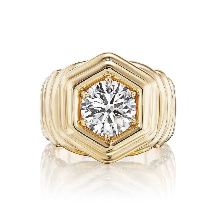 Rings Harwell Godfrey | Hubba Diamond Ring 18K Yellow Gold