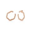 Earrings SG Fine | Capri Front Facing Hoops