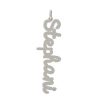 Necklaces Noush Jewelry | Tiny Treasure Gold Name Charm