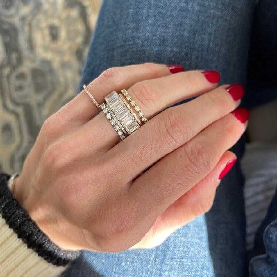 Rings Dana Rebecca | Ava Bea Double Row Ring