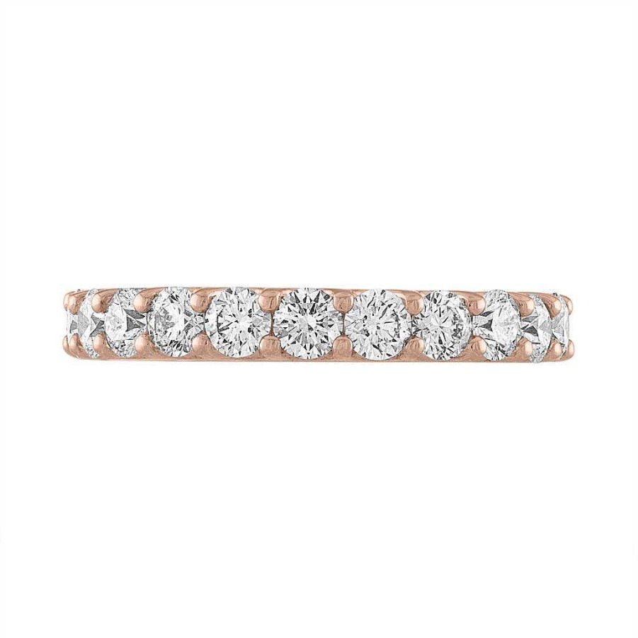 Rings SG Fine | Round Diamond Scalloped Eternity Band