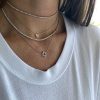 Necklaces SG Fine | Star Of David Pave Diamond Necklace