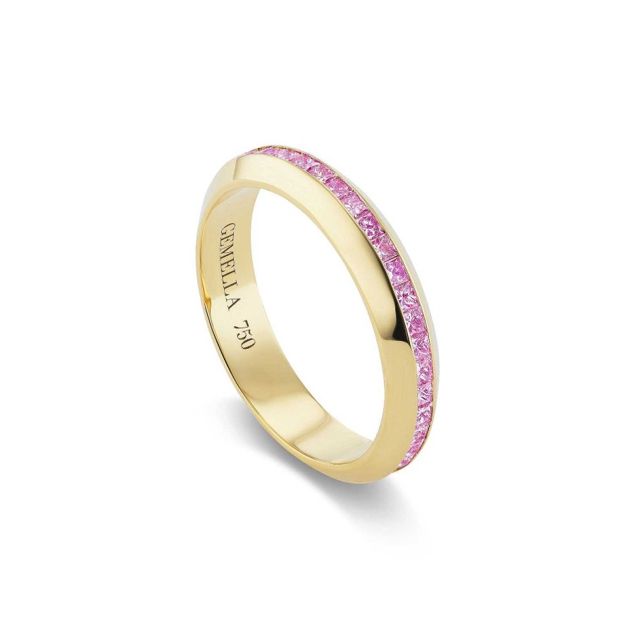 Rings Gemella | Stella Bar Ring 18K Yellow Gold