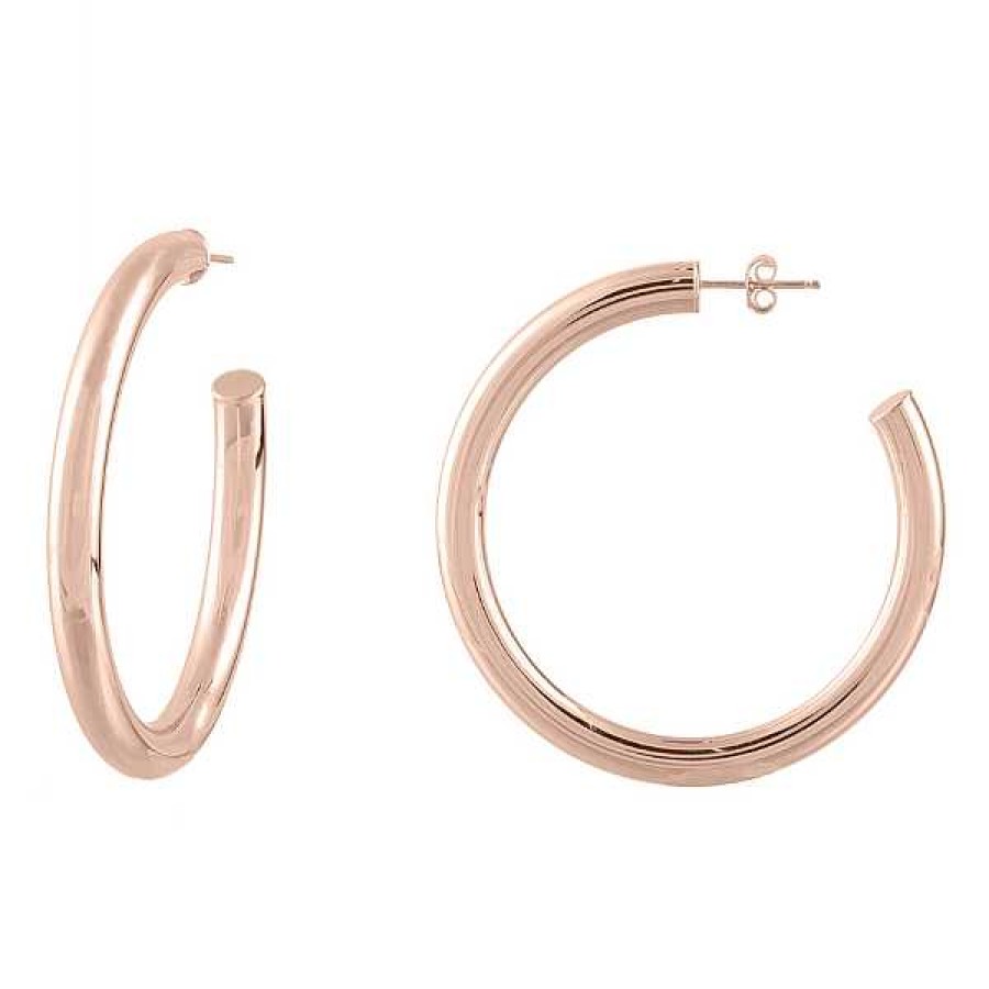 Earrings SG Fine | 50Mm Tube Hoop Earrings