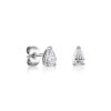 Earrings SG Fine | Pear Diamond Stud Earrings