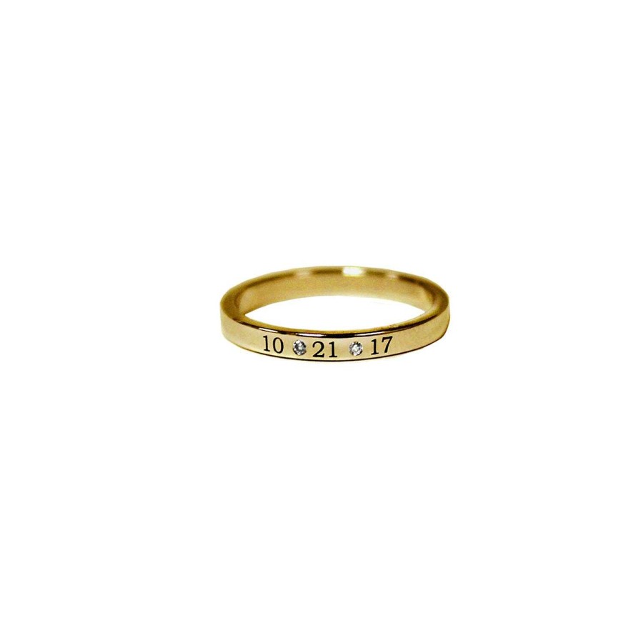 Rings SG Fine | Personalized Gold Band