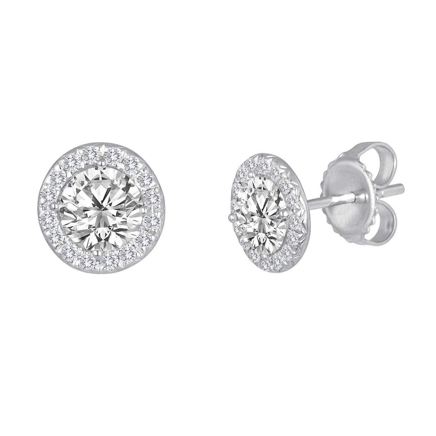 Earrings SG Fine | Halo Studs