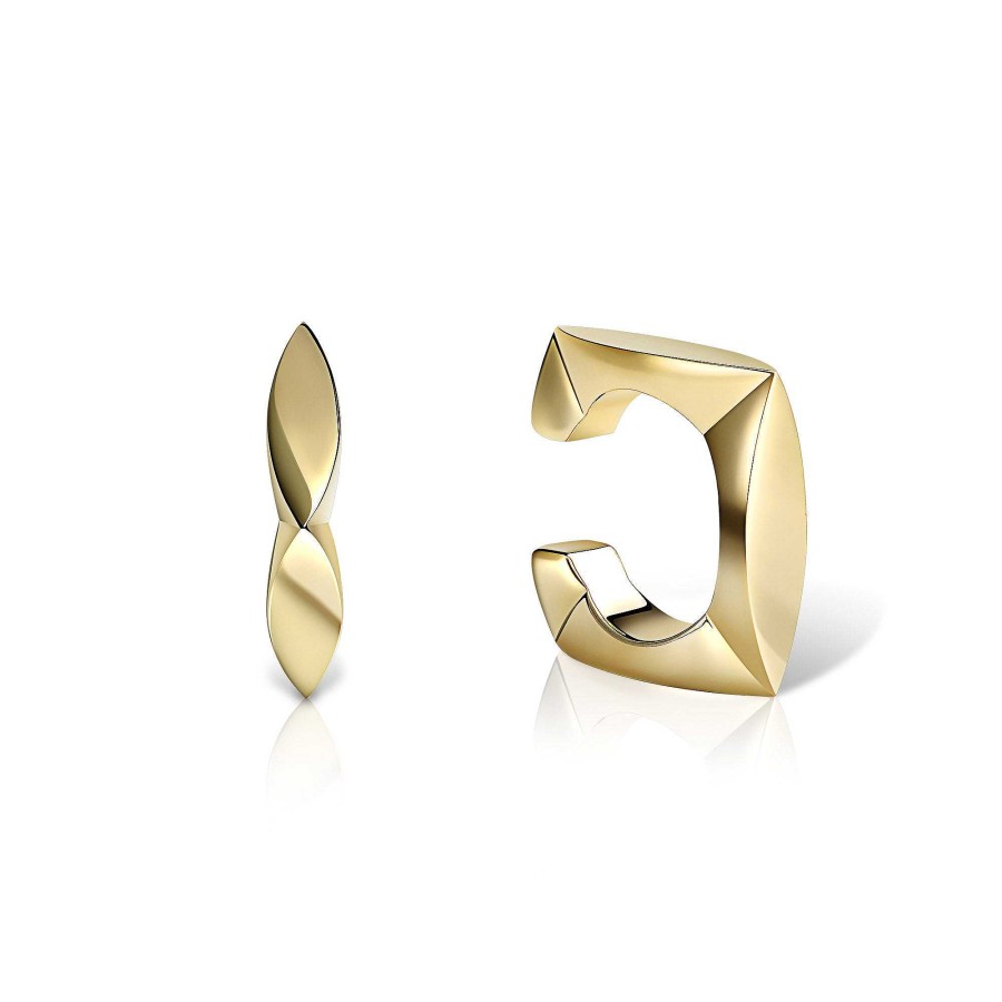 Earrings Susana Martins | Gold Gloss Unstoppable Ear Cuff