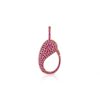 Necklaces SG Fine | Ruby Pave Lock Charm