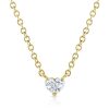 Necklaces SG Fine | Mini Heart Solitaire Necklace