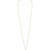 Necklaces Bernard James | Maxi Daisy Single Charm Necklace 14K Yellow/White Gold