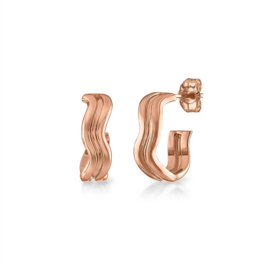 Earrings SG Fine | Capri Small Gold Hoops