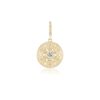 Necklaces Harwell Godfrey | Mini Sun Sign Diamond And Gemstone Medallion 18K Yellow Gold