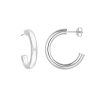 Earrings SG Fine | 25Mm Tube Hoop Earrings