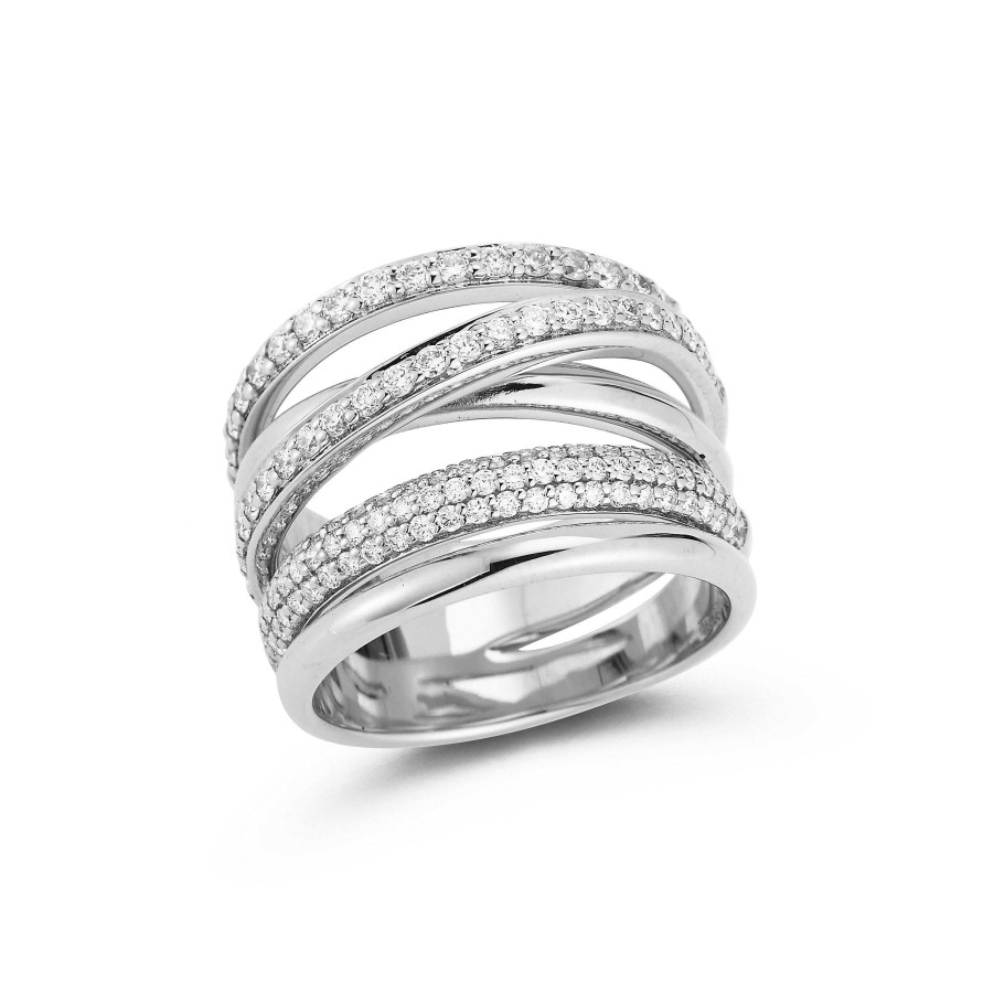 Rings SG Fine | Diamond Domed Band