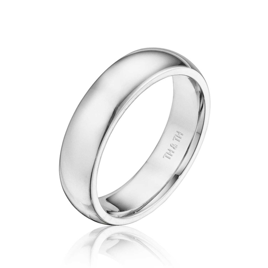 Rings SG Fine | Men'S Comfort Fit 5Mm Band