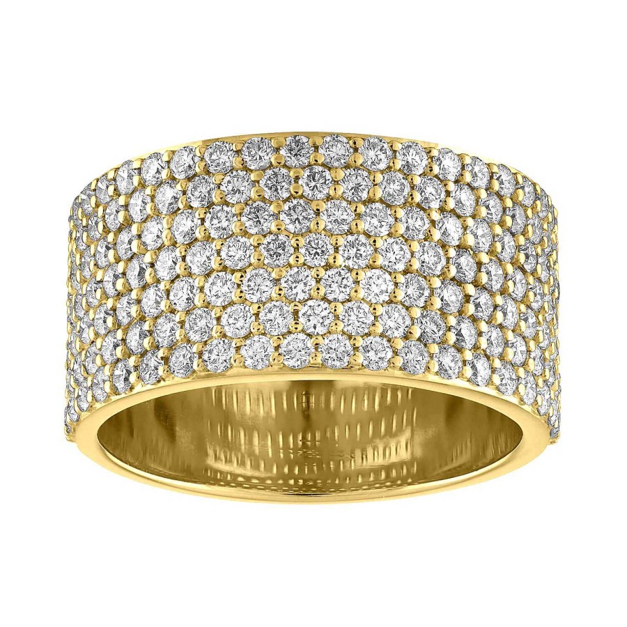 Rings SG Fine | Wide Diamond Cigar Band