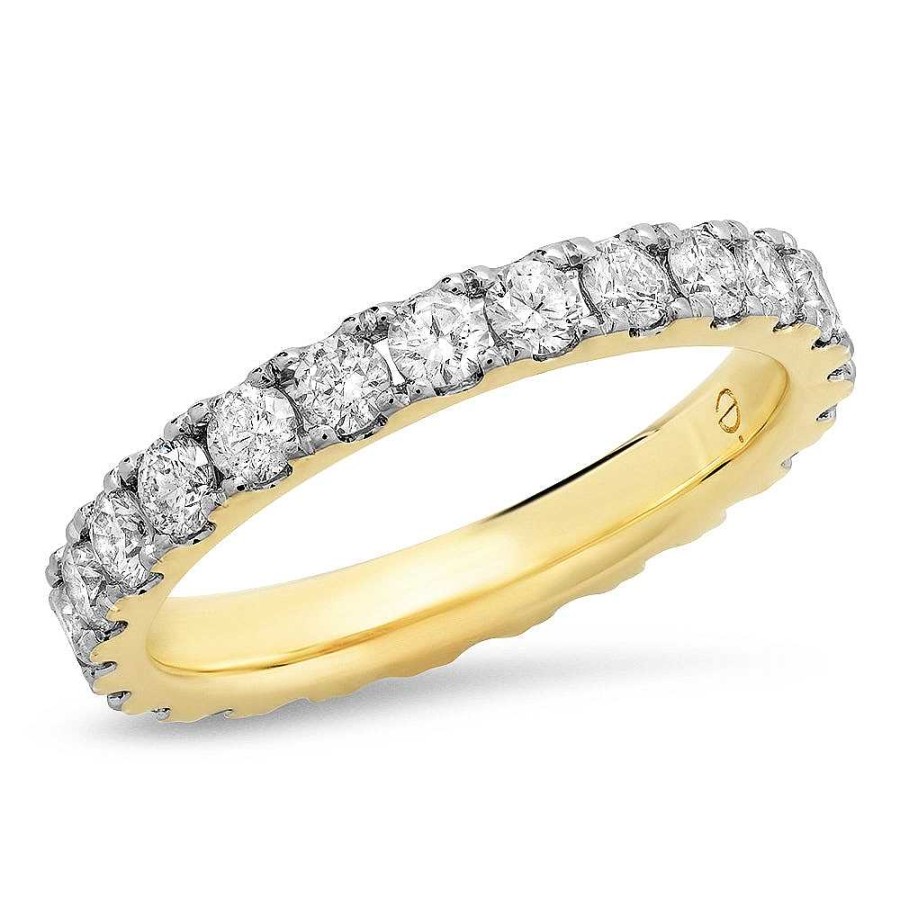 Rings Eriness Jewelry | Large Diamond Stack Band