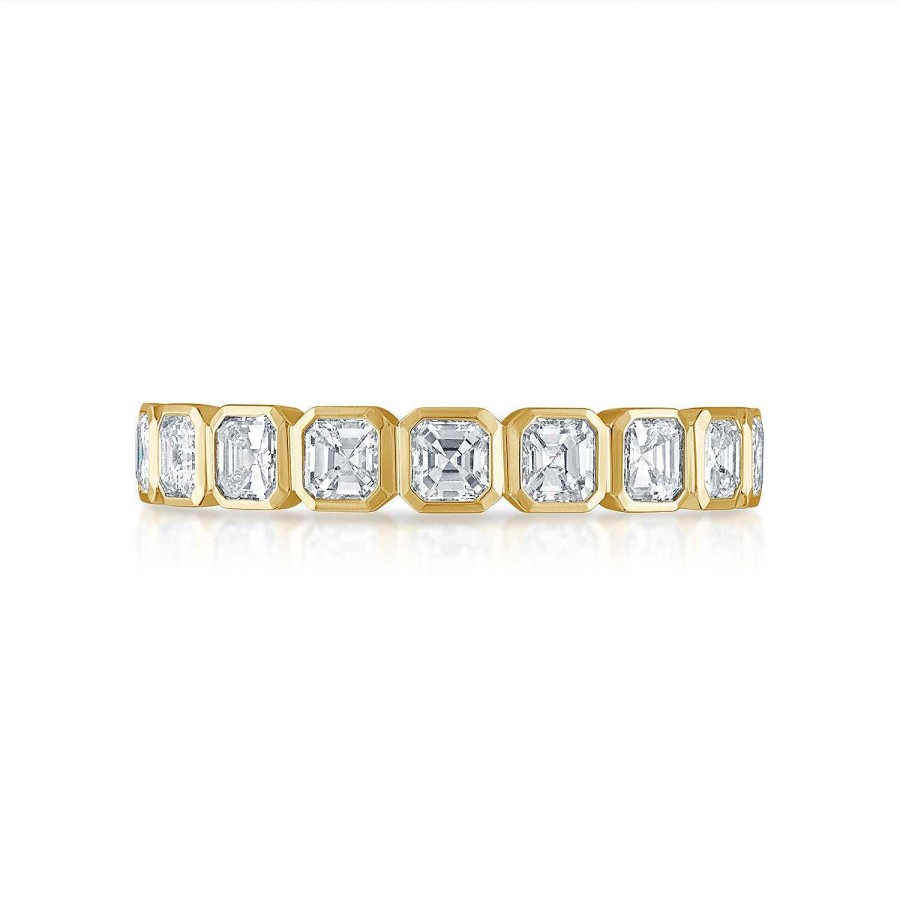 Rings SG Fine | Bezel Set Asscher Eternity Band