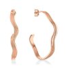 Earrings SG Fine | Capri Gold Hoops