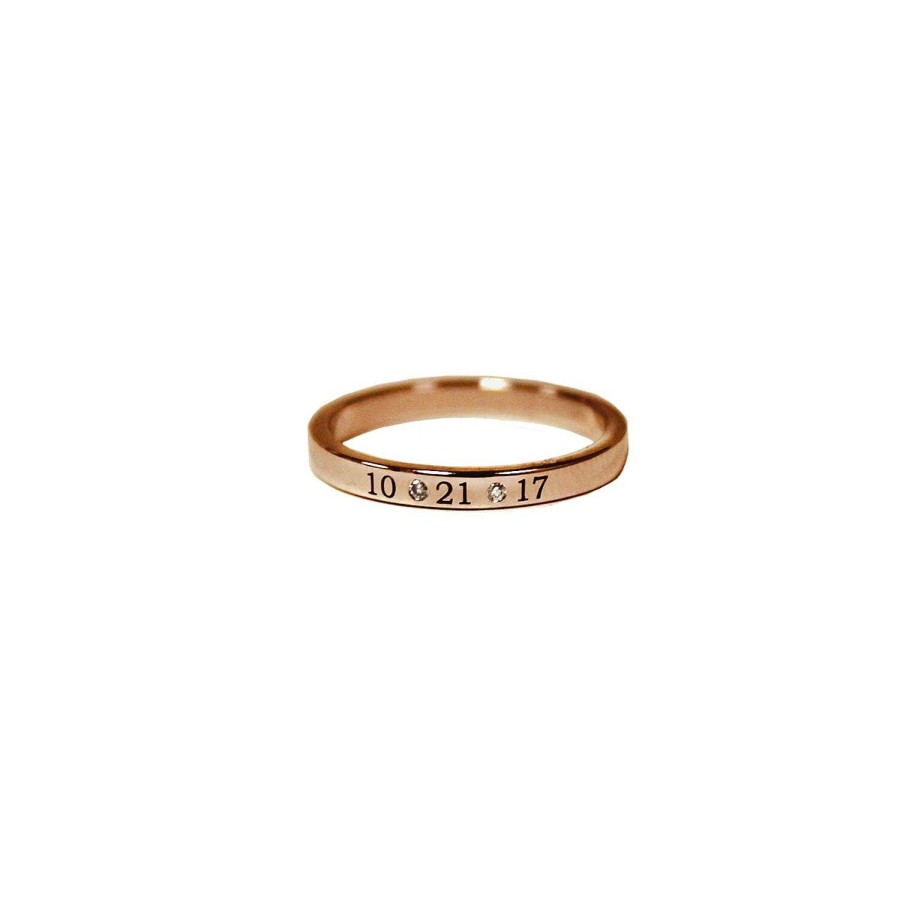 Rings SG Fine | Personalized Gold Band