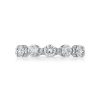 Rings SG Fine | Scalloped Diamond Stack Rings