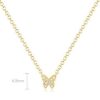 Necklaces EF Collection | Baby Diamond Butterfly Necklace