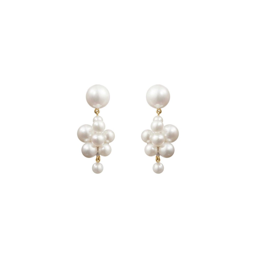 Earrings Sophie Bille Brahe | Botticelli Earrings 14K Yellow Gold