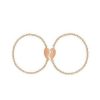 Rings Kelly Bello | Mini Bff Heart Chain Ring