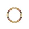 Rings Harwell Godfrey | Rosa Knife Edge Gemstone Band 18K Yellow Gold