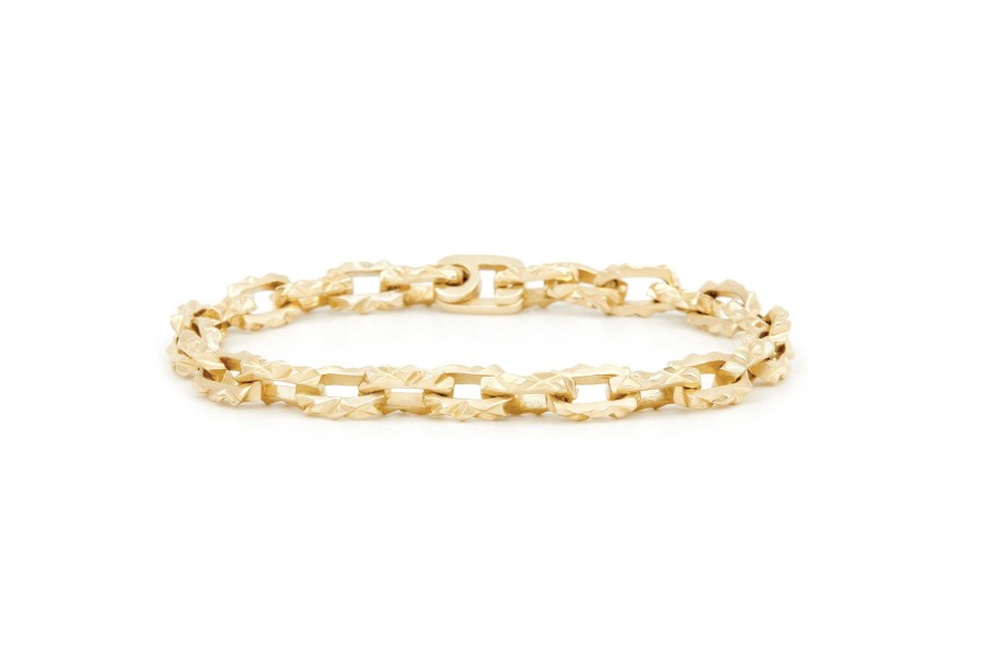 Bracelets Bernard James | Women'S Mirror Nano Link Bracelet