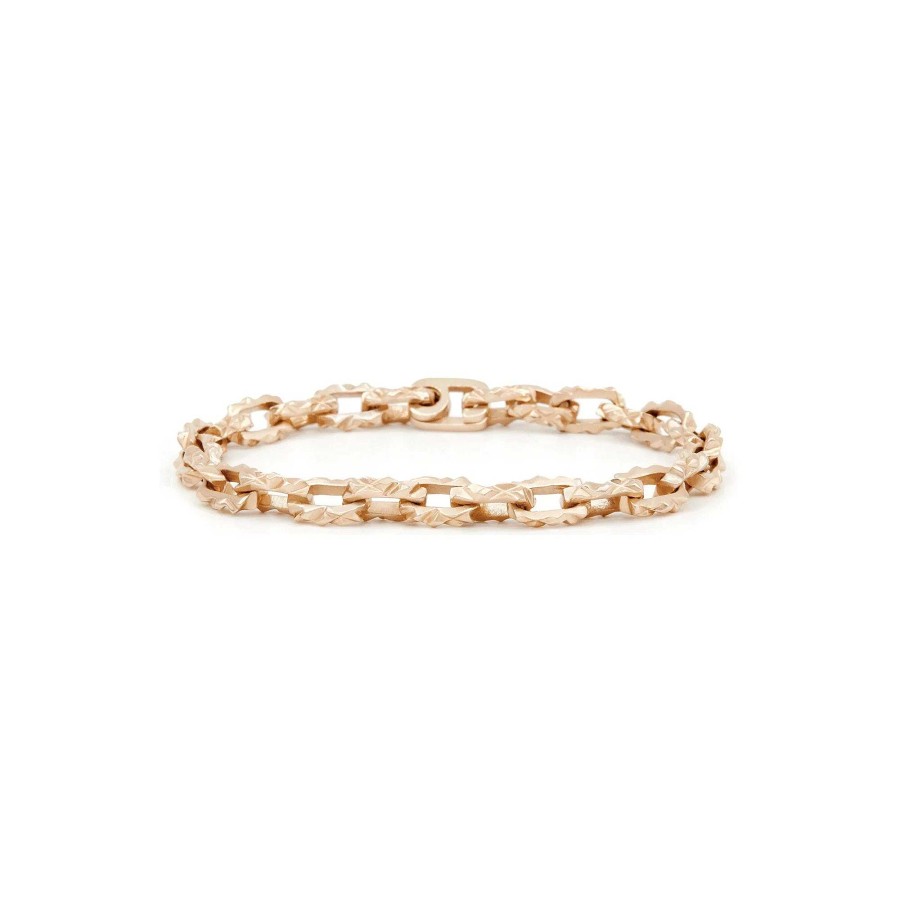 Bracelets Bernard James | Women'S Mirror Nano Link Bracelet