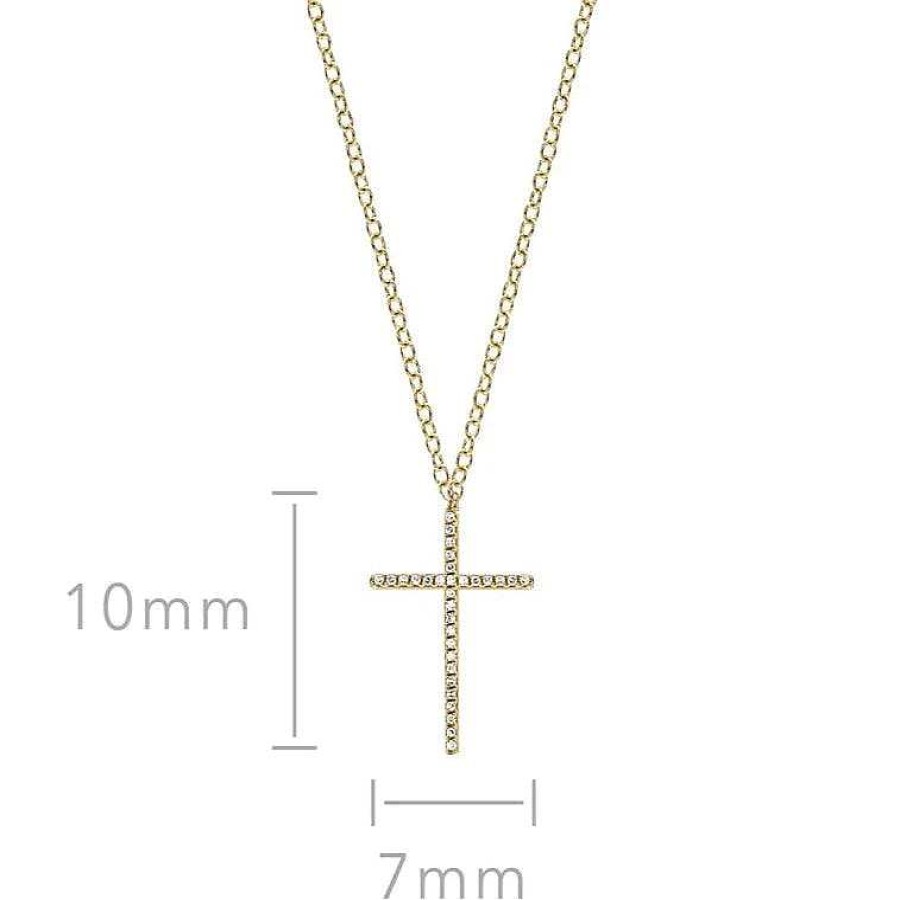 Necklaces EF Collection | Diamond Cross Necklace