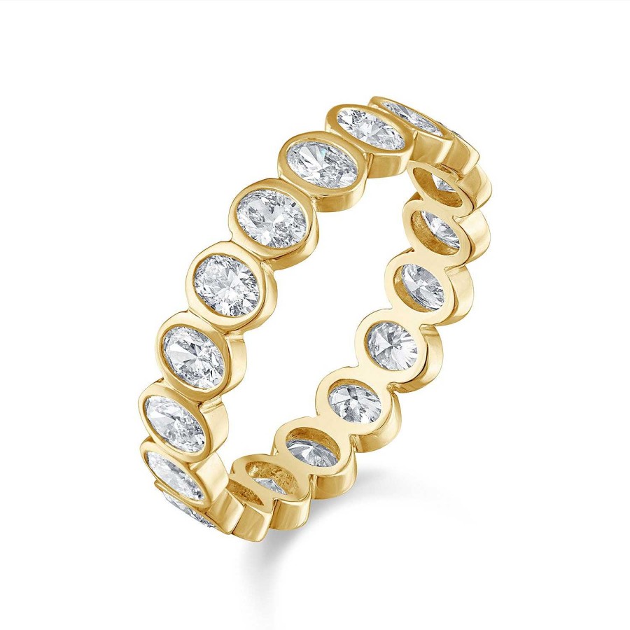 Rings SG Fine | Bezel Set Oval Eternity Band