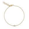 Bracelets SG Fine | Birthstone Bezel Bracelet 14K Yellow Gold