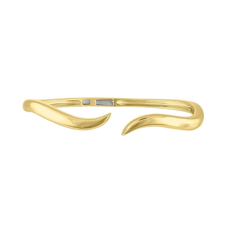 Bracelets SG Fine | Gold Wave Cuff