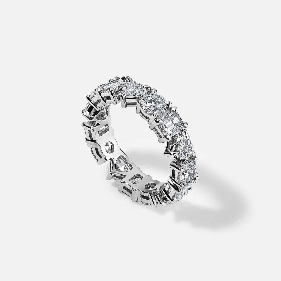 Rings SG Fine | Mixed Shape Eternity Band 4.63Ct