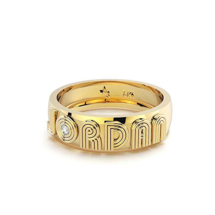 Rings Alexa Sidaris | Custom Radiant Thin Cigar Band