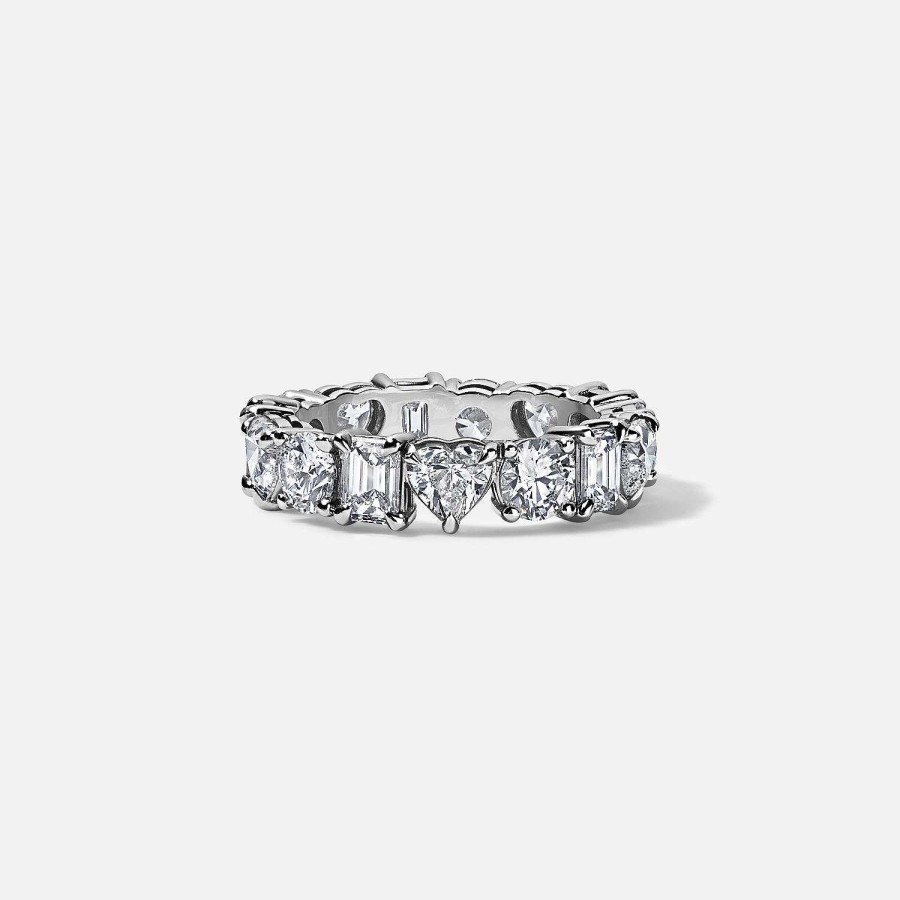 Rings SG Fine | Mixed Shape Eternity Band 4.63Ct