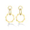 Earrings Cadar | Trio Unity Earrings 18K Yellow Gold